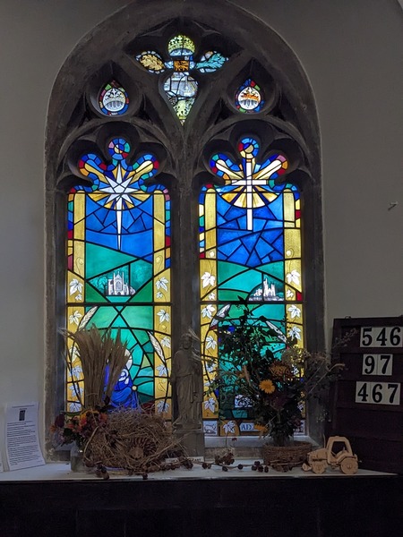 Pilgrims Way window